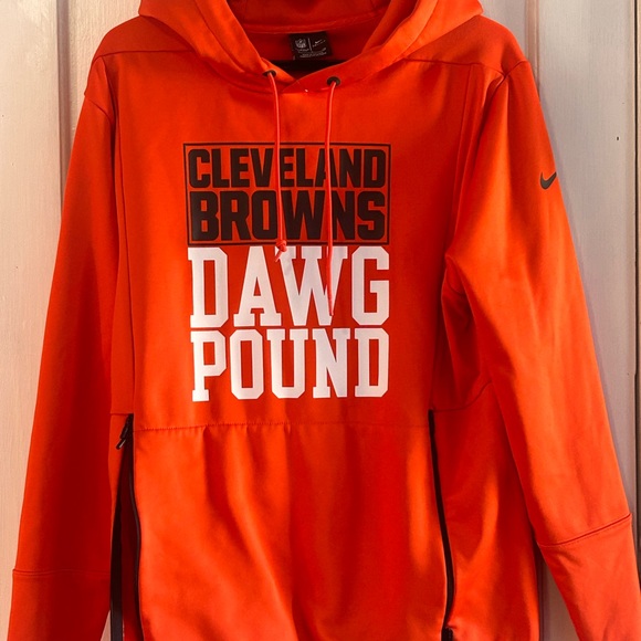 NFL Nike Dri-Fit Cleveland Browns Hoodie - Picture 2 of 4